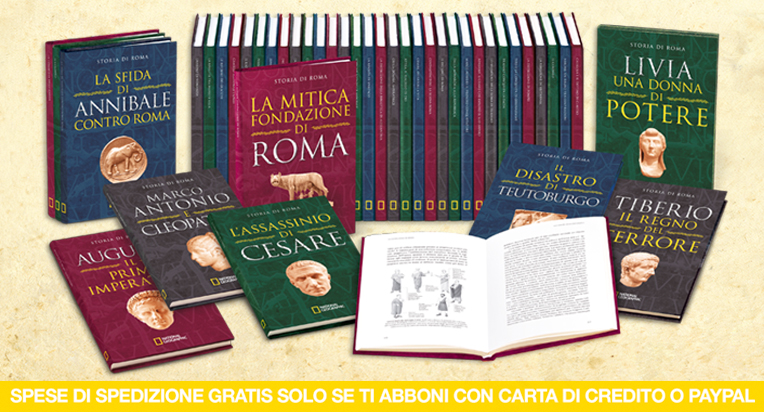 ROMA E L'IMPERO - La collezione libro in edicola 